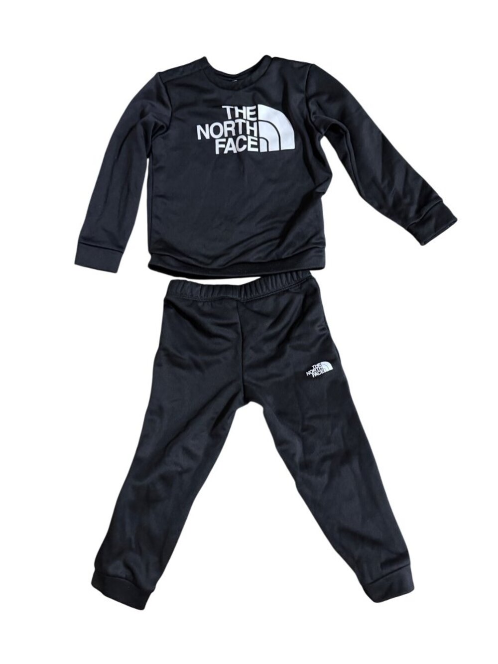 The North Face Toddler 2-Piece Black Sweatshirt & Joggers Set 4T